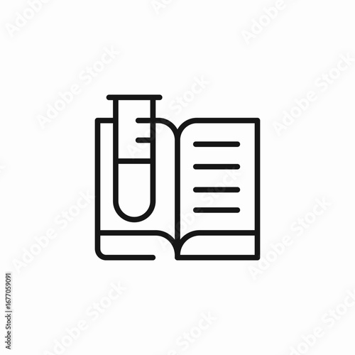 science research lab icon sign vector