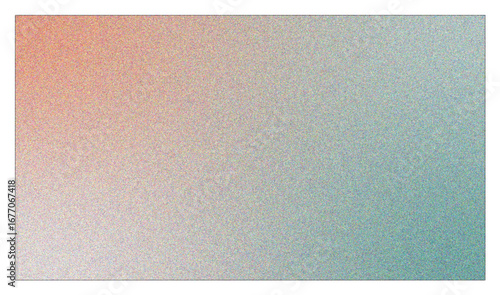 Delicate gradient background with a subtle noise texture, transitioning from peach to teal, creating a soft and calming visual effect