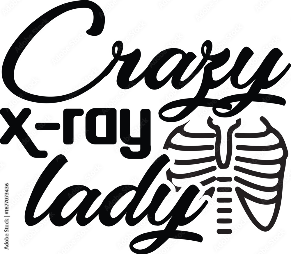 Obraz premium X-ray SVG Design