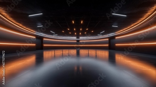 High-Quality HDRI Render of a Unique VR Space