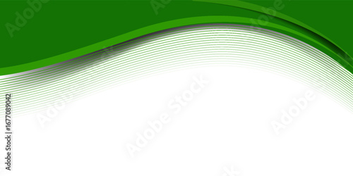 Abstract green curve background. Can be used covers, banners, wallpapers, flyers, brochures, books, print media, cards, web backgrounds. vector