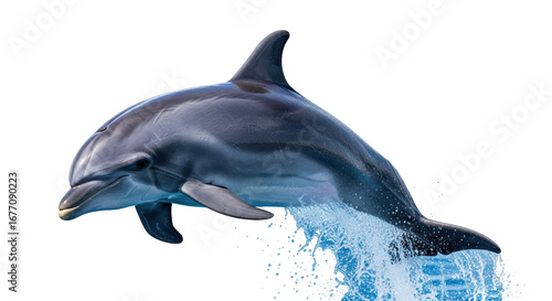 Fototapeta Naklejka Na Ścianę i Meble -  Isolated Dolphin