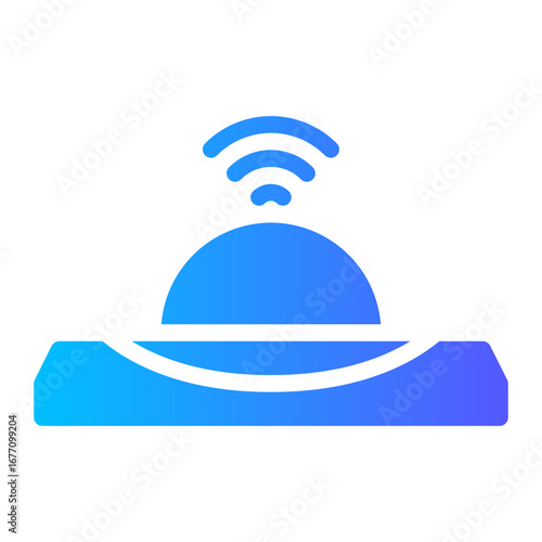 motion sensor gradient icon