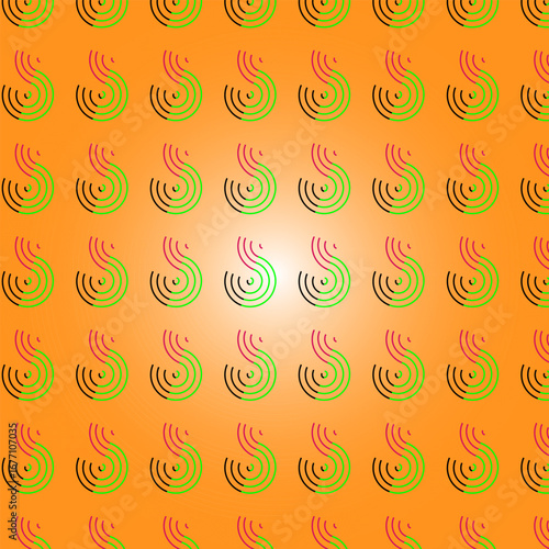 seamless pattern with circles