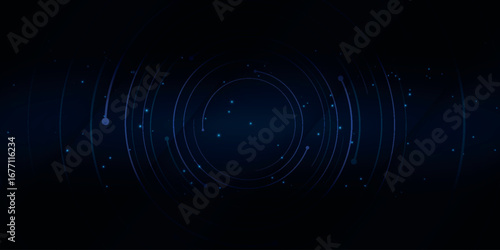 Dark abstract background with dynamic swirling curved lines. Simple and modern swirling curved line design. Spiral lines. Vector illustration. Vol 3