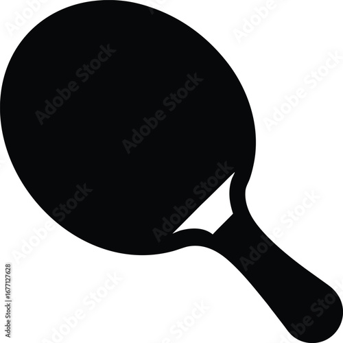 Table tennis icon logo vector design template 