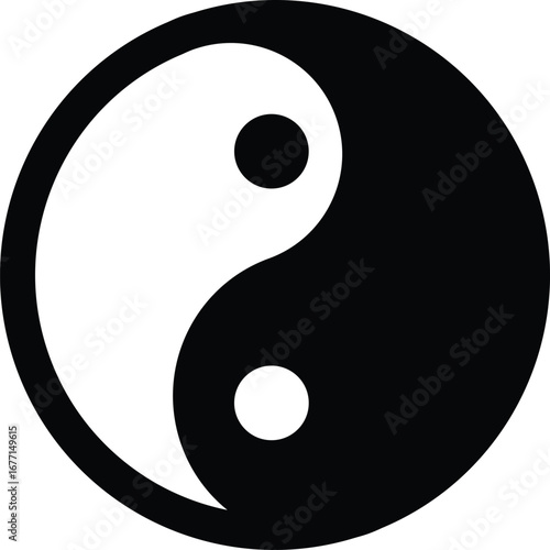 a yin and yang symbol icon