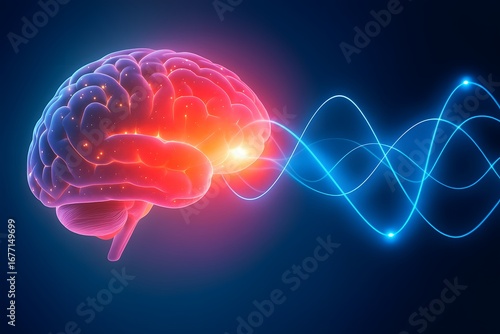 Abstract Brainwaves and Creative Thinking