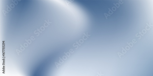 Abstract blue white luxury fabric wave background with copy space. Smooth liquid wave. Elegant shiny silk satin texture. Suit for wallpaper, cover, header, desktop, web, flyer