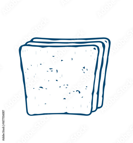 Windmill and fresh bakery products. homemade baking. bakery products. vector sketch on white