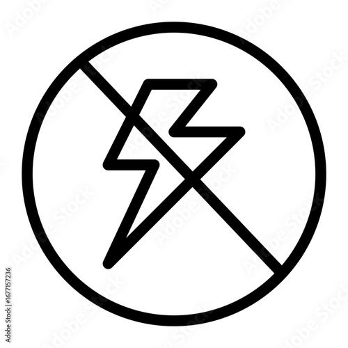 no flash icon