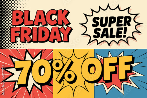 Exciting black friday super sale offering a massive seventy percent discount on all items