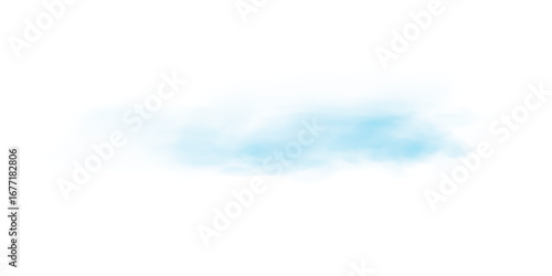 Fototapeta Soft Blue Smoke Trail