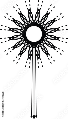 New  dream catcher design and wedding background.