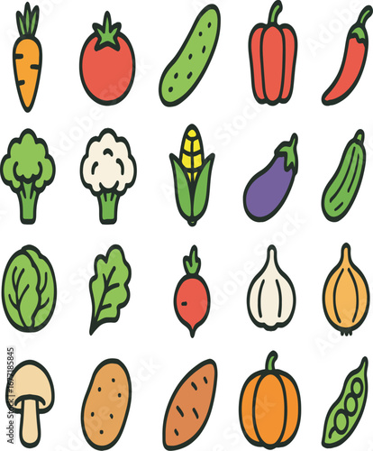 collection of vegetables