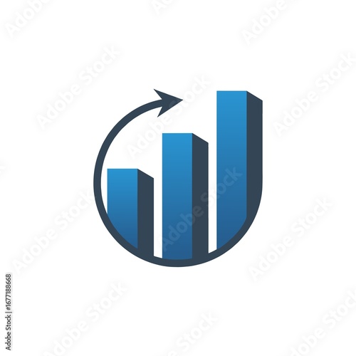 business graph icon