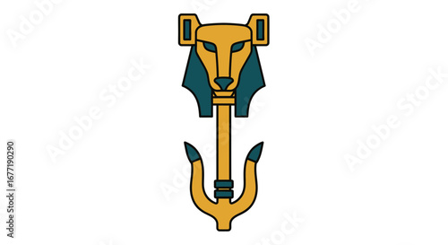 Ancient Egyptian Symbolism The Ankh and the Lion's Head - A Deep Dive into Hieroglyphic Significance and Cultural Heritage