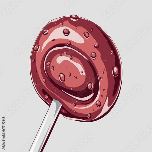 sweet, illustration, vector, lollipop, candy, stick, round, dessert, icon, sugar, caramel, sucker, swirl, food, bonbon, spiral, graphic, design, confectionery, isolated, pink, tasty, background, straw