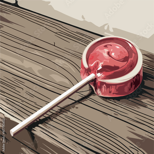 sweet, illustration, vector, lollipop, candy, stick, round, dessert, icon, sugar, caramel, sucker, swirl, food, bonbon, spiral, graphic, design, confectionery, isolated, pink, tasty, background, straw