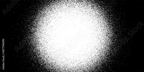 White crystal sugar pile isolated on black background and texture, top view