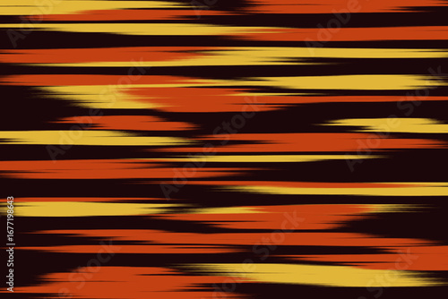Uzbekistan ikat pattern. Uzbekistan ikat abstract ethnic design. Uzbekistan pattern design for background, wallpaper, textile, art, clothing, wrapping paper, Uzbek style, Uzbek fabric