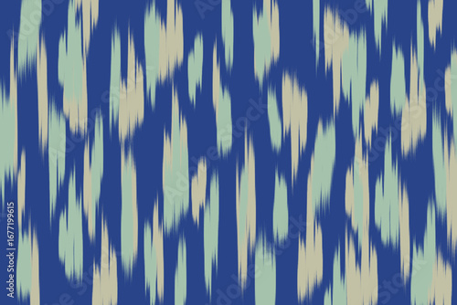 Uzbekistan ikat pattern. Uzbekistan ikat abstract ethnic design. Uzbekistan pattern design for background, wallpaper, textile, art, clothing, wrapping paper, Uzbek style, Uzbek fabric