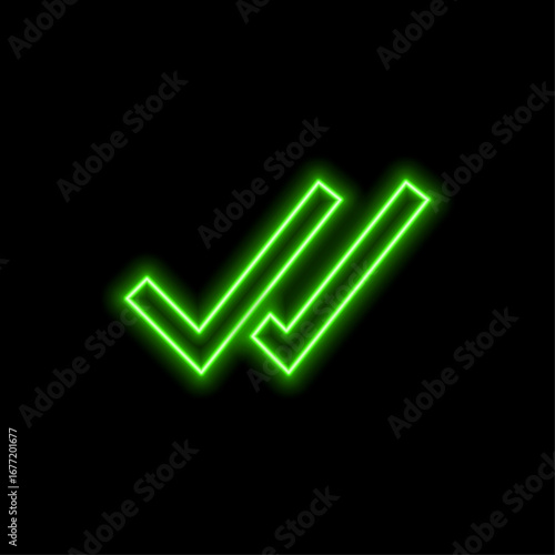 Social media account verification icons, neon style.approval verification icon isolated, verified badge profile set, verified badge, blue check mark icon collection, assured signs, verified