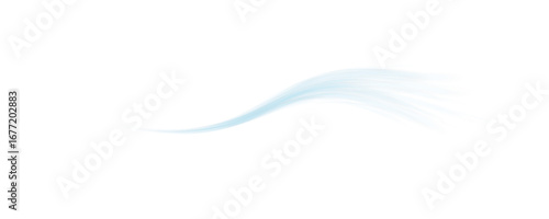 Tableau sur toile Smooth Blue Wind Wave