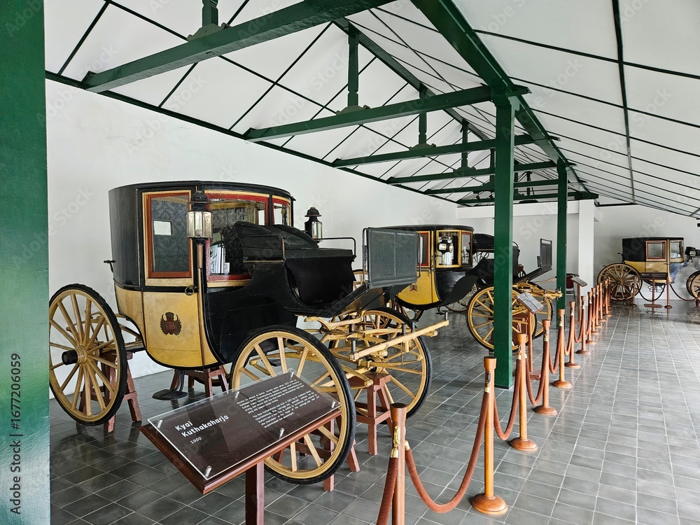 Obraz premium Traditional Royal Carriage from Yogyakarta Palace