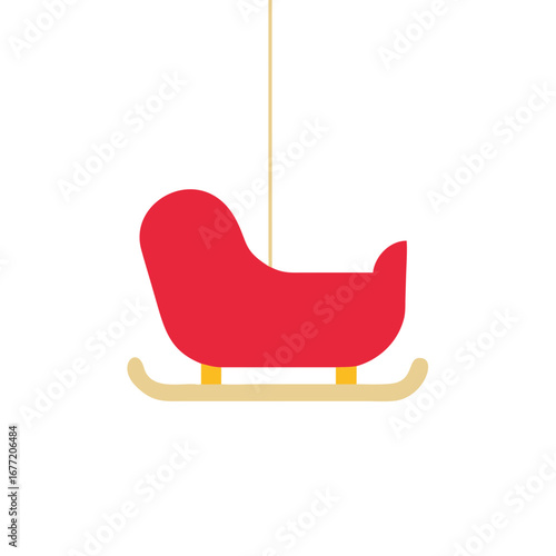 rocking chair on white background