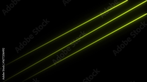 Abstract neon line icon animation glowing line Light effect icon on black background Neon lights glowing futuristic trendy seamless neon light line technology motion