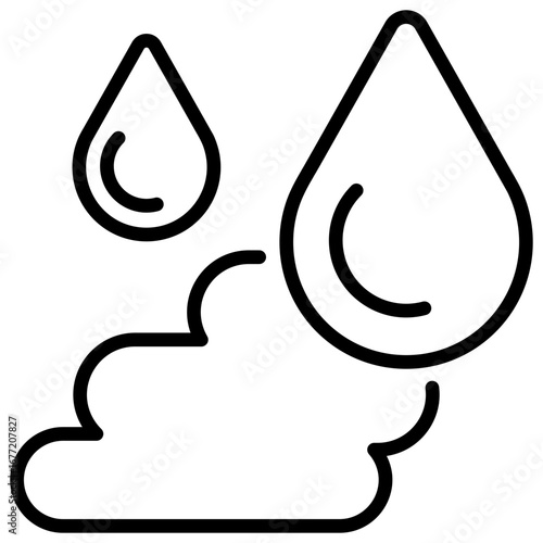 Water Outline Icon