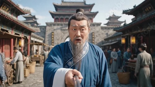 Confucius Vlog Selfie Stick POV