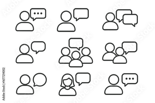 Set of Freezer and Cold Storage Warehouse Line Icons, Outline Vector Symbols for Graphic, Web, App Design, Advertising and Business Cards, Transparent Background