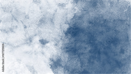 Blue watercolor background with copyspace for your design. vector.