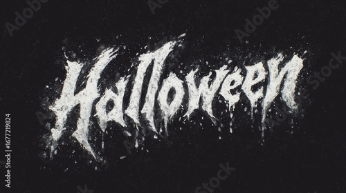 Halloween wall graffiti with minimal graffiti Halloween lettering art, scary Halloween graffiti handwriting, raw spray paint Halloween graffiti design 