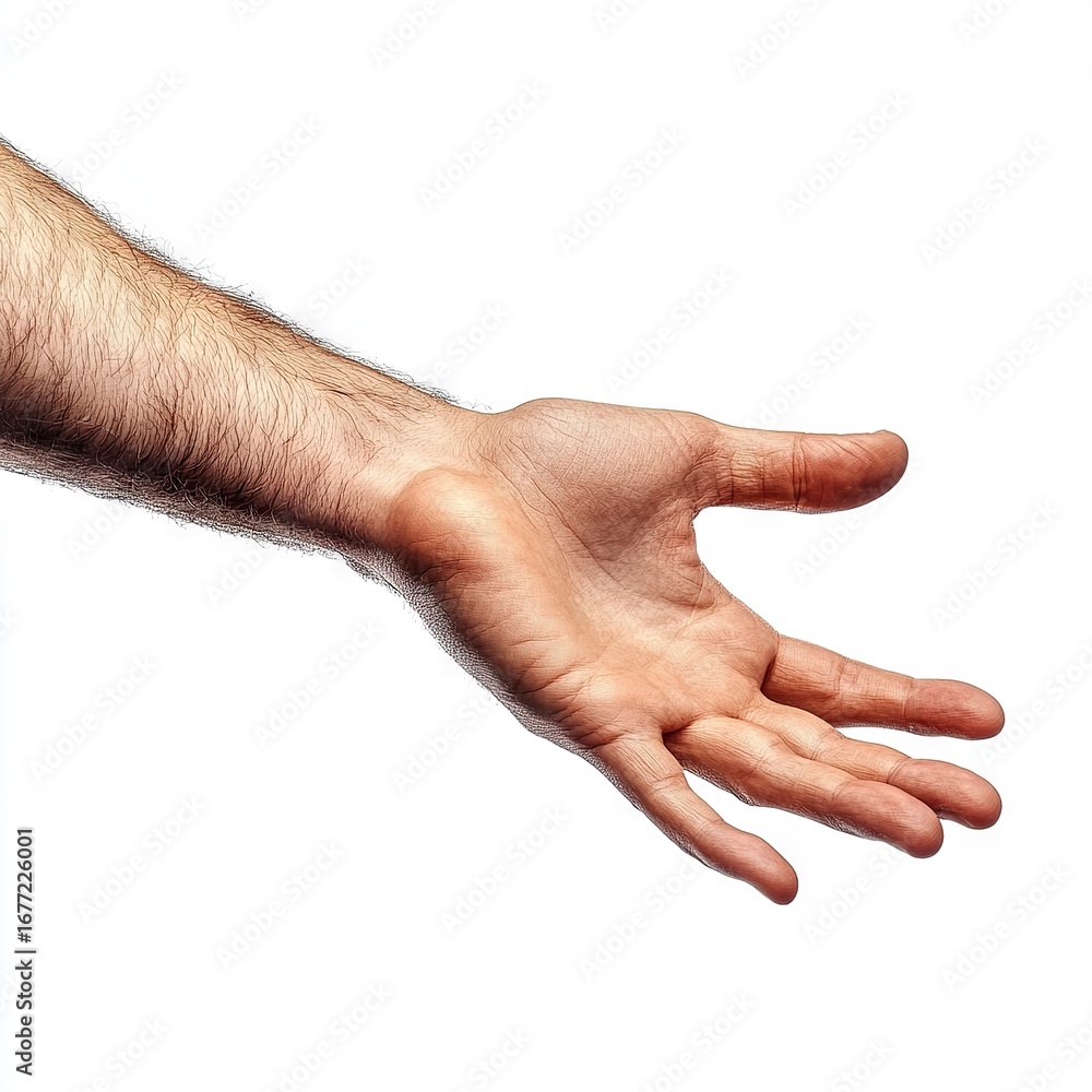 © abida - Photo of Human Hand Isolated on white background © abida - Photo of Human Hand Isolated on white background