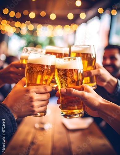 Cheers to friends, beer, and good times