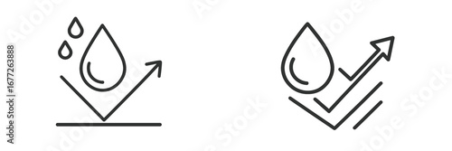 Waterproof and Breathable Icons