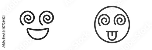 Dizzy Face Icons