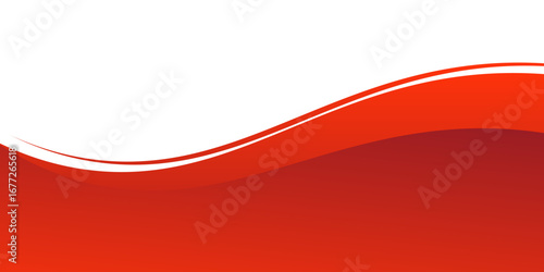 Free Download Vector red line background curve element with white space for text and message design, overlapping layers, vector - GFXLoad