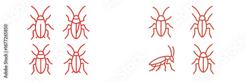 Cockroach icons