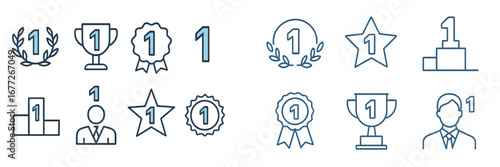 First Place Icons Collection