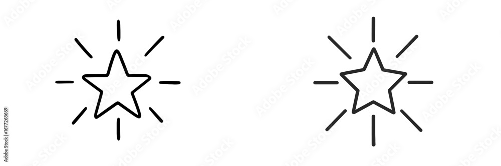 Obraz premium Starburst Icon
