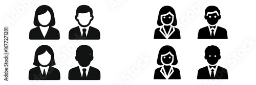 Business People Icons