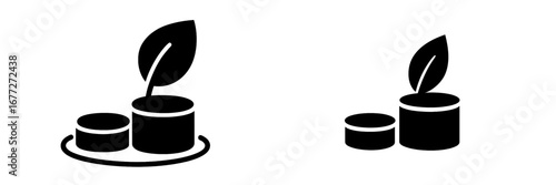Inkwell and Quill Pen Icon