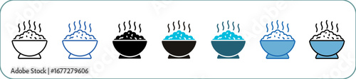 Food Icon Pack Multistyle Editable Stroke