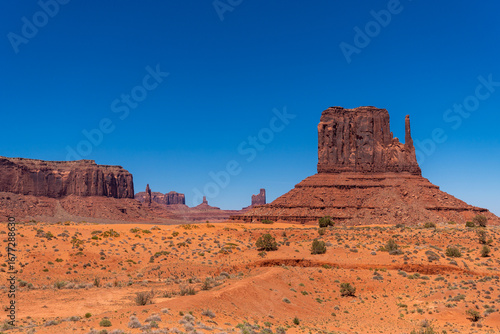 Stagecoach Formations in Monument Valley Scenic Landscape