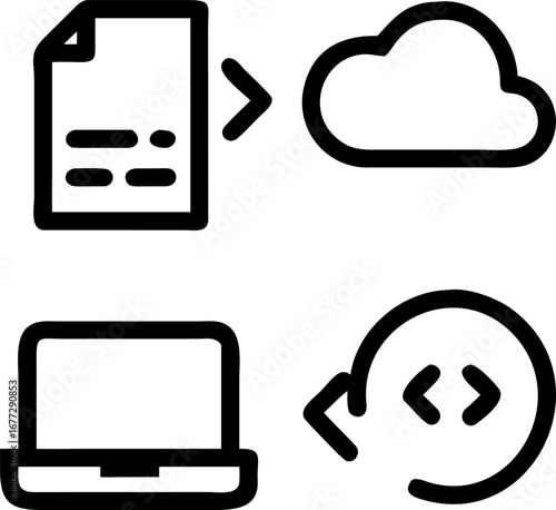 Seamless data migration to the cloud with streamlined laptop to cloud process for modern business efficiency