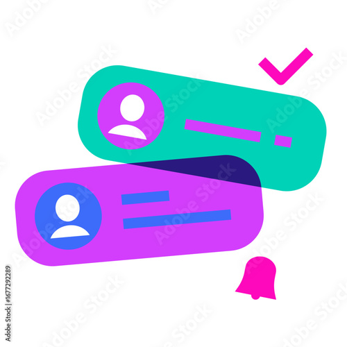 Digital communication or instant messaging